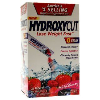 Hydroxycut Advanced Drink Mix Wild Berry   21 Pk, 2 Pack: Health & Personal Care