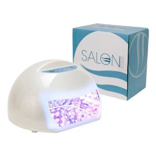 Salon Edge Portable 12W LED Lamp Gel Nail Polish Gelish Curing Light Dryer Timer : Beauty