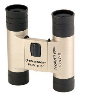 Celestron Traveler 10X26 Compact Water Resistant Binoculars : Camera & Photo