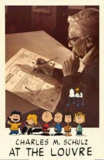 Charles M. Schulz at the Louvre Poster: Entertainment Collectibles