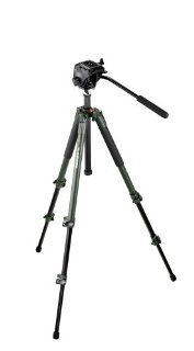 Manfrotto 190XV View Series Lightweight Green Aluminum Tripod with Manfrotto 701RC2 Mini Fluid Video Head : Camera & Photo