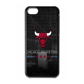 Custom Chicago Bulls New Back Cover Case for iPhone 5C CLR692: Cell Phones & Accessories