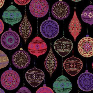 Jillson Roberts Christmas Gift Wrap, Opulent Ornament, 6 Count (XR693) : Gift Wrap Paper : Office Products