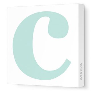 Avalisa Letter   Lower Case c Stretched Wall Art Lower Case c