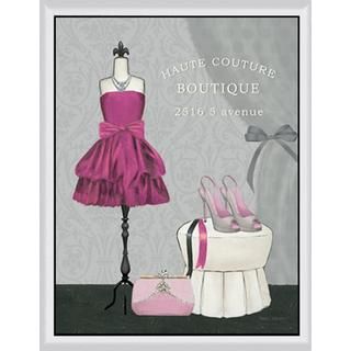 Marco Fabiano Dress Fitting Boutique Ii Framed Canvas Art