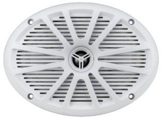 Boss Audio Systems MR695 Audiophile Quality High Performance 400 Watts 6 x 9 Inches 2 Way Marine Speaker (White) : Vehicle Speakers : Car Electronics