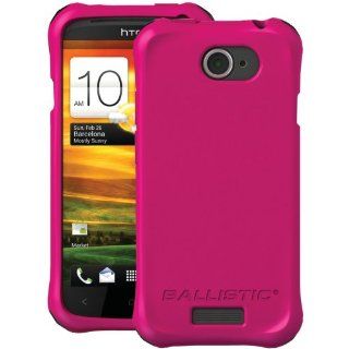 BALLISTIC LS0916 M695 HTC(R) ONE S(TM) LS SMOOTH CASE (HOT PINK; 4 BLACK, 4 PURPLE, 4 HOT PINK & 4 WHITE BUMPERS): Cell Phones & Accessories