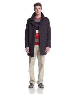 Jack Spade Men's Nelson Trench Coat, Navy, X Large at  Mens Clothing store: Wool Outerwear Coats