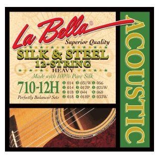LaBella 710 12H 12 String Silk & Steel   Heavy: Musical Instruments