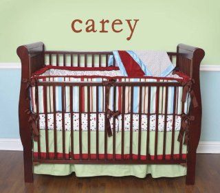 Caden Lane 2 Piece Crib Set, Green Bright Baby : Crib Bedding Sets : Baby