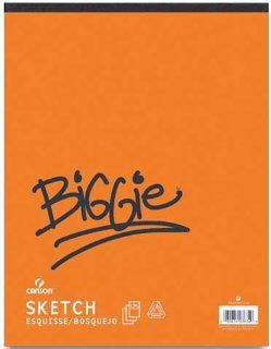 Canson Biggie Sketch Pads 50 lb   18"x24"   125 Sheet Pad: Arts, Crafts & Sewing