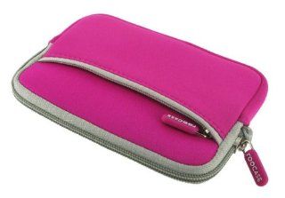 rooCASE Neoprene Sleeve (Magenta) Carrying Case for Western Digital My Passport Essential 500GB Portable Hard Drive WDBACY5000ABL Pacific Blue: Computers & Accessories