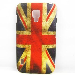 New Retro UK Flag/United Kingdom Flag Hard Rubber Case Cover Skin For LG Optimus L7 II Dual P715: Cell Phones & Accessories