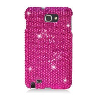 Samsung Galaxy Note Diamond Cover Case Hot Pink Note 4G SGH I717 Note LTE  KL Retail Packaging: Everything Else