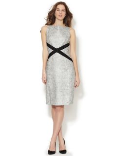 Milla Foil Tweed Dress by Lafayette 148 New York