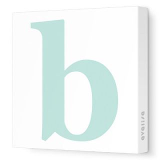 Avalisa Letter   Lower Case b  Stretched Wall Art Lower Case b