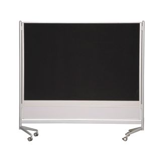 Balt Mobile Double sided Divider Dura rite Hpl Markerboard Hook And Loop Doc Room Partition