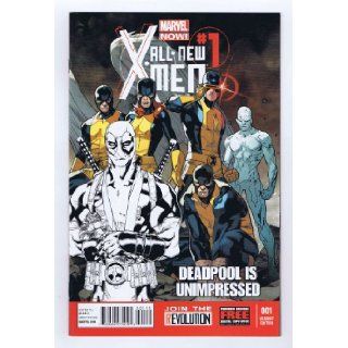 All New X Men #1 Unimpressed Deadpool Sketch Variant Comic Book Marvel Now   Marvel: Books