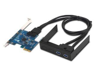Silverstone Tek PCI Express Card with USB 3.0 Internal Connector and USB 3.0 Front IO ports (RL EC03B): Electronics