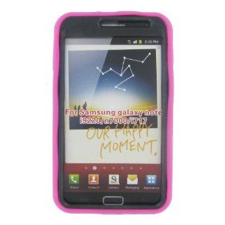 Samsung I717 (Galaxy Note) Hot Pink Robotic Case Cell Phones & Accessories