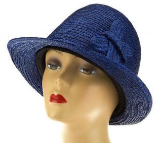 Jacqueline Kennedy Hat with Butterfly Accent —