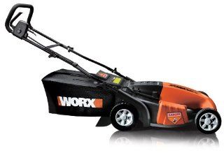 WORX WG718 19 Inch 13 amp Mulching/Side Discharge/Bagging Electric Lawn Mower : Walk Behind Lawn Mowers : Patio, Lawn & Garden