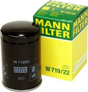 Mann Filter W 719/22 Spin on Oil Filter: Automotive
