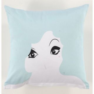 Twinkle Living Glamour Girl Pillow P06BW Color: Seafoam