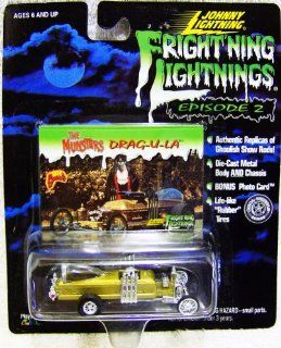Johnny Lightning Frightning Lightnings Episode 2 "The Munsters Drag u la" 1:64 Scale: Toys & Games