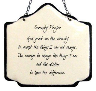 Shop America Retold White Enamel Sign, Serenity Quote, 6" at the  Home Dcor Store. Find the latest styles with the lowest prices from America Retold