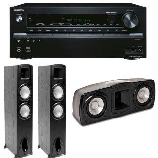 Onkyo TX NR737 7.2 Channel Network A/V Receiver Plus A Klipsch Synergy Premium Home Theater Speaker Package (F 30 Towers & C 20 Center Channel) Electronics