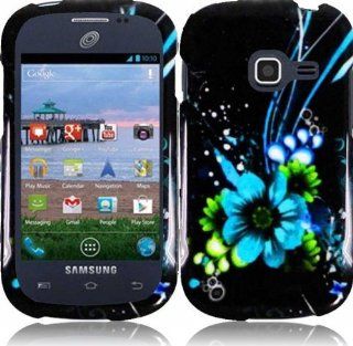 Samsung Galaxy Centura S738C ( Straight Talk , Net10 , Tracfone ) Phone Case Accessory Stunning Flowers Hard Snap On Cover with Free Gift Aplus Pouch Cell Phones & Accessories