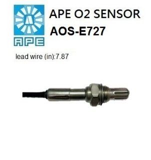 APE AOS E727 OXYGEN SENSOR FOR CHEVY, DODGE, FORD, GMC, JEEP, MERCURY, PONTIAC (Universal Oxygen Sensor; Heated; Wires: 4): Automotive