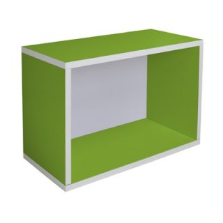 Way Basics Eco Friendly Rectangle Plus Storage Unit BS 285 580 390 Finish: Green
