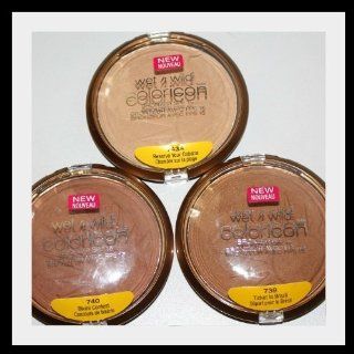 Wet n Wild Coloricon Bronzer with SPF 15, TICKET TO BRAZIL 739 (Pack of 3): Health & Personal Care