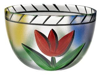 Kosta Boda Tulipa Bowl 8 5/8 Inch: Kitchen & Dining