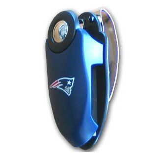 New England Patriots 3 in 1 Visor Clip   NFL Football Fan Shop Sports Team Merchandise: Sports & Outdoors