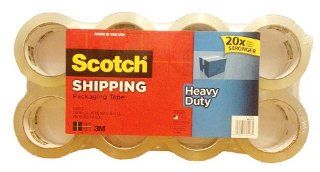 Scotch Heavy Duty Shipping Packaging Tape, 1.88 Inches x 54.6 Yards, 8 Rolls (3850 8) : Packing Tape : Office Products