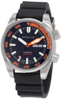 Momentum Men's 1M DV78O1B Innerspace Swiss Automatic Rubber Strap Watch Watches