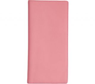 Royce Leather Passport Ticket Holder 211 5   Carnation Pink Leather