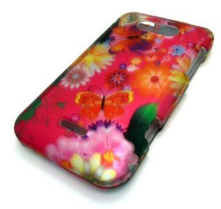 LG Motion MS770 4G Design Summer Pink Flower Daisy Matte Design PROTECTOR HARD Case Cover Skin Protector Metro PCS: Cell Phones & Accessories