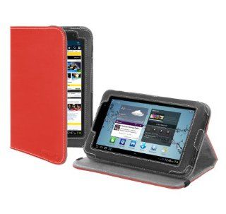 Cover Up Samsung Galaxy Tab 2 7.0 (7 inch) Tablet Version Stand Case   (Red): Computers & Accessories
