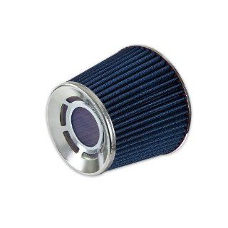 3 INCH BLUE AIR/COLD INTAKE/TURBOCHARGER/SUPERCHARGER AIR FILTER SHORT RAM TURBO TOP: Automotive