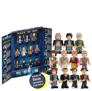 Doctor Who   Eleven Doctors Figure Collectors Set      Toys