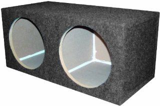 R/T 770 Enclosure Series 12 Inch Dual Sealed Bass Speaker Box : Vehicle Subwoofer Boxes : Car Electronics