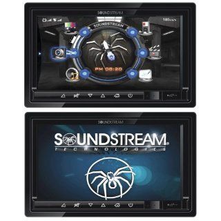 Soundstream SNX771 2 DIN 7 Inch Touch Navigation : Vehicle Dvd Players : Car Electronics