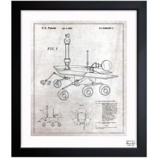 Oliver Gal Mars Exploration Rover Athena 2004 Framed Graphic Art 1B00302_15x1