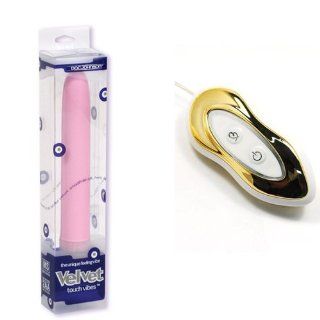 Velvet Touch Vibes   Pink and Peanut Vibrator Combo: Health & Personal Care
