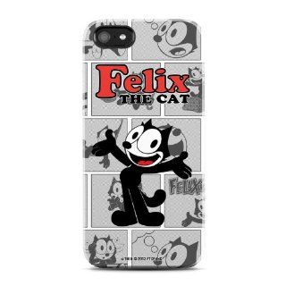 Felix Comic Book Design Clip on Hard Case Cover for Apple iPhone 5 / 5S Cell Phone: Cell Phones & Accessories