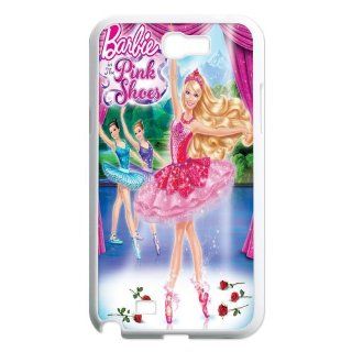 FashionFollower Personalized Cartoon Series Barbie in The Pink Shoes Attractive Phone Case Suitable For Samsung Galaxy Note 2 NoteWN33006: Cell Phones & Accessories